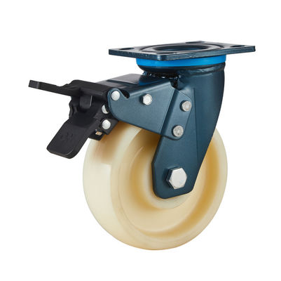 Dajin Heavy Duty Castors Wheels 100mm-200mm วงล้อไนลอนที่มีเคลือบกันสนิม