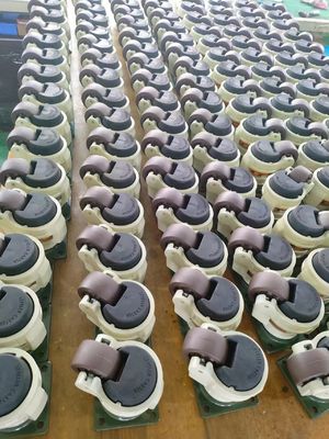เครื่องปรับระดับที่ใช้งานหนักที่มีล้อ TPR และหักแม่นยํา